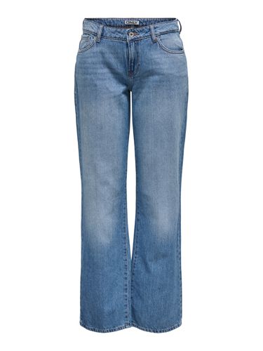 Straight Fit Low Waist Jeans - ONLY - Modalova