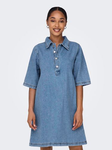 Denim Shirt Dress - ONLY - Modalova