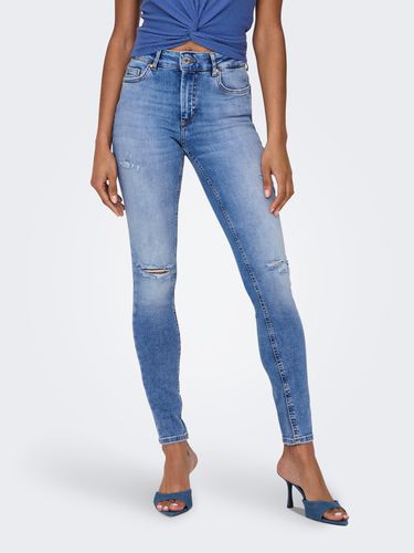 Skinny Fit Mid Waist Jeans - ONLY - Modalova