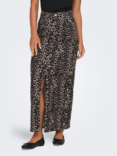 Leopard Printed Skirt - ONLY - Modalova