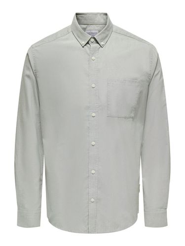 Camisas Corte Slim Cuello Abotonado - ONLY & SONS - Modalova