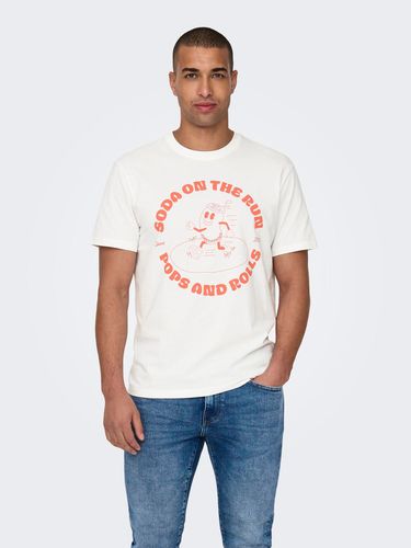 Camisetas Corte Regular Cuello Redondo - ONLY & SONS - Modalova