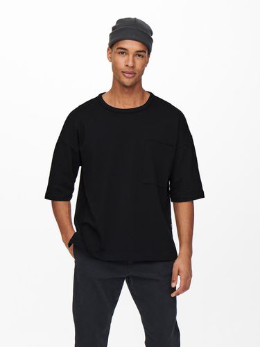 Relaxed Fit O-Neck Sweatshirt - ONLY & SONS - Modalova