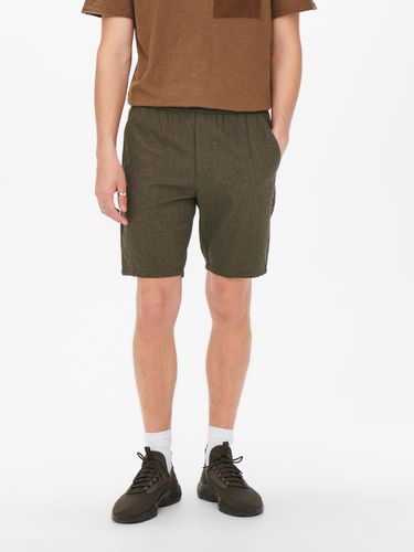 Tapered Fit Shorts - ONLY & SONS - Modalova