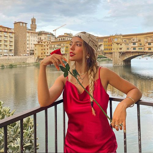 LILYSILK Robe en Soie Col Bénitier Bretelles Réglables Léger et Doux M - LILYSILK - Modalova