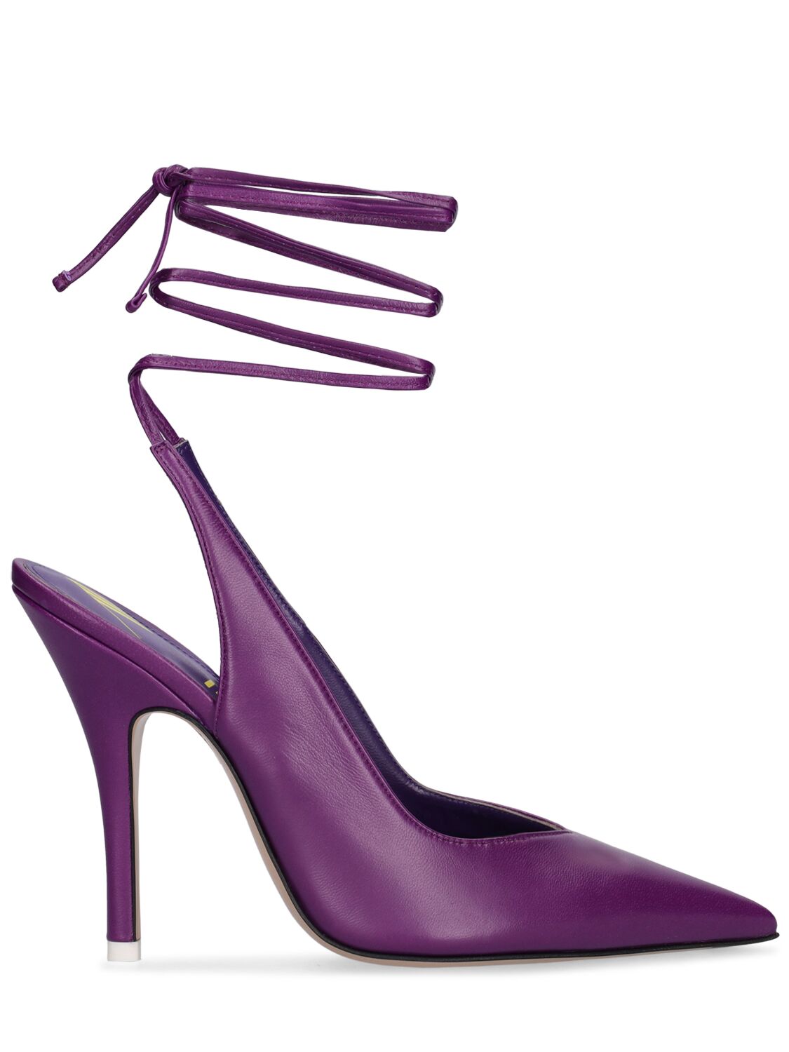Mujer Zapatos De Tacón De Piel 105mm 35.5 - THE ATTICO - Modalova