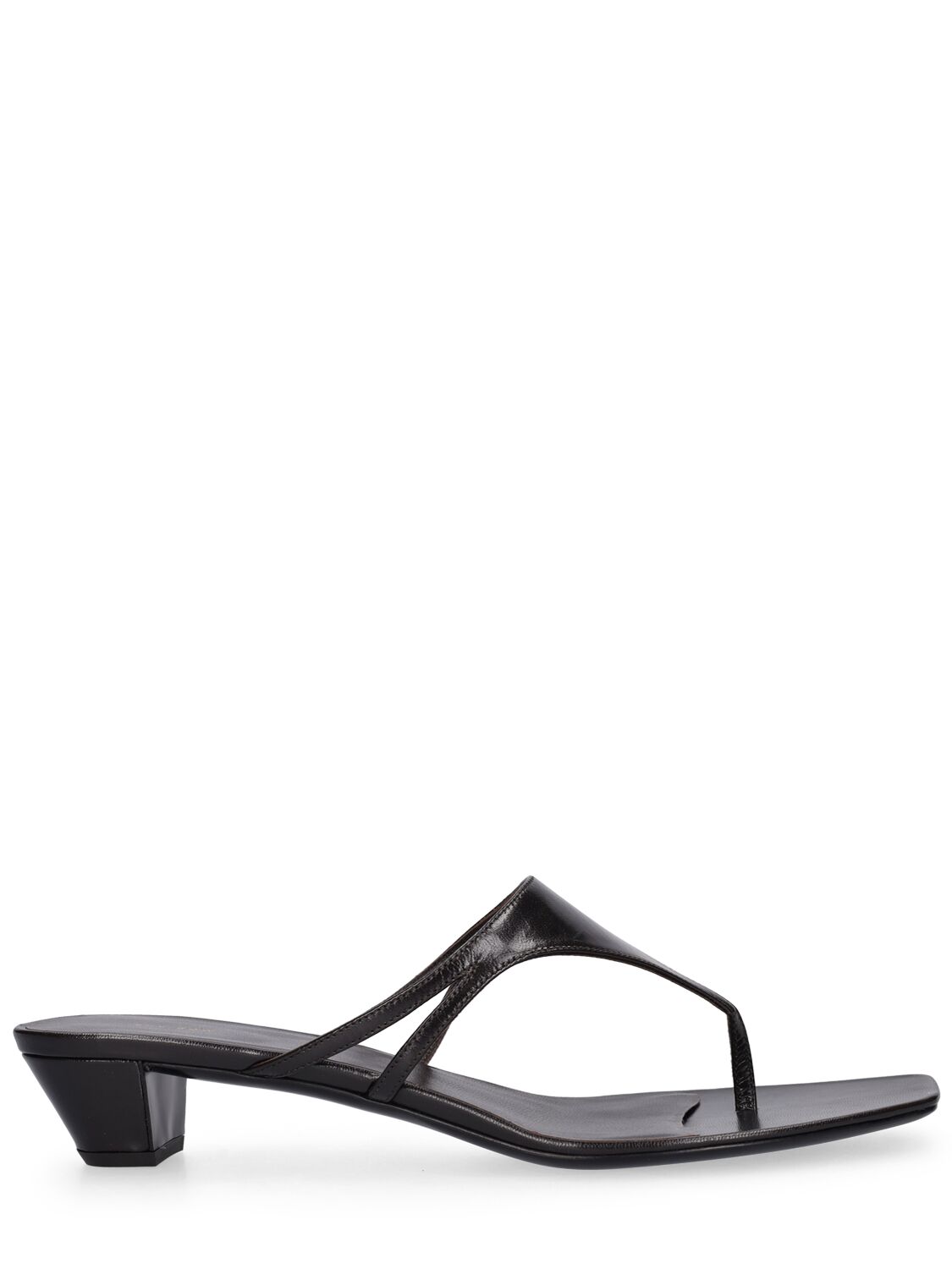 Mm Graphic Leather Thong Sandals - THE ROW - Modalova