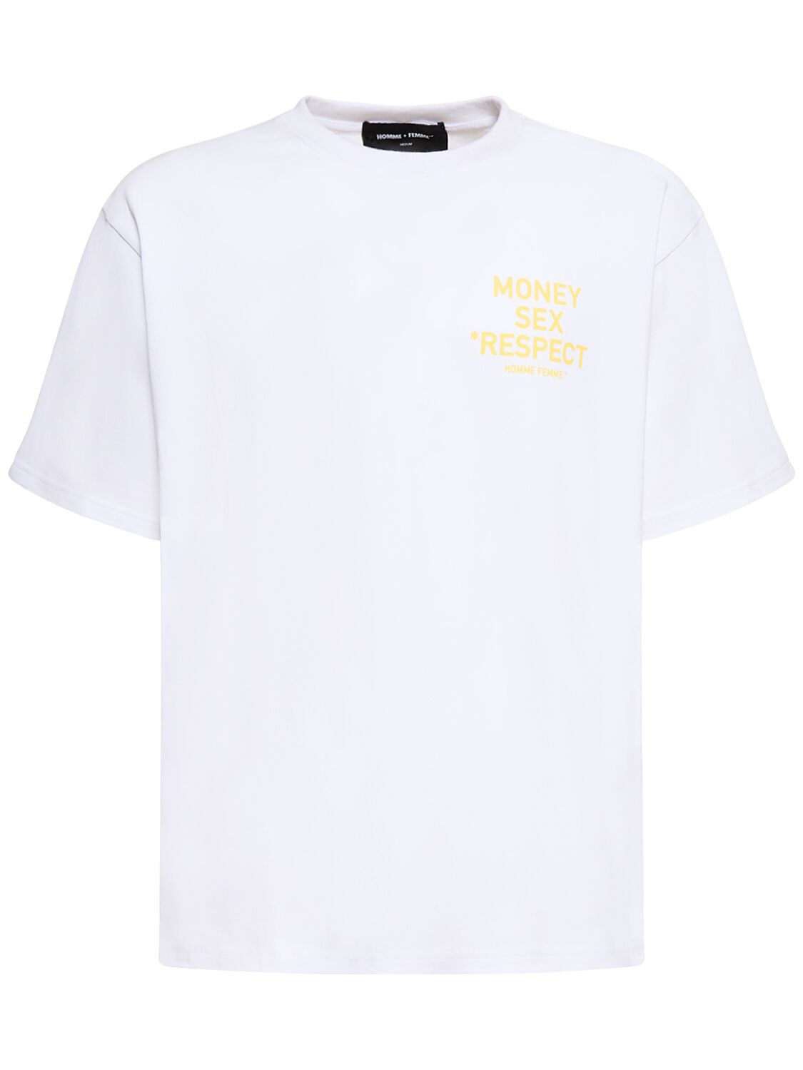 T-shirt „respect“ - HOMME + FEMME LA - Modalova