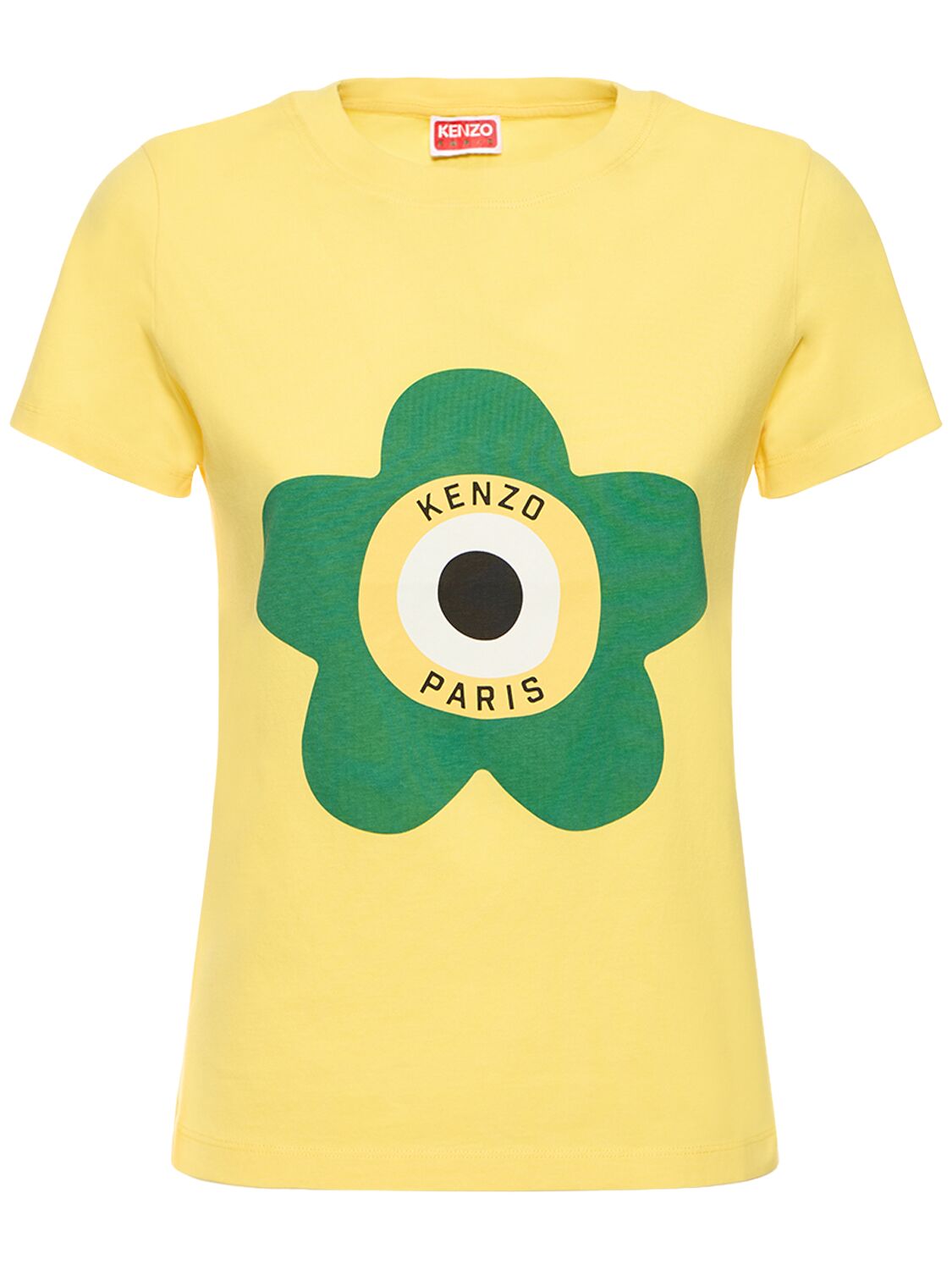 T-shirt Aus Baumwolle „kenzo Target“ - KENZO PARIS - Modalova