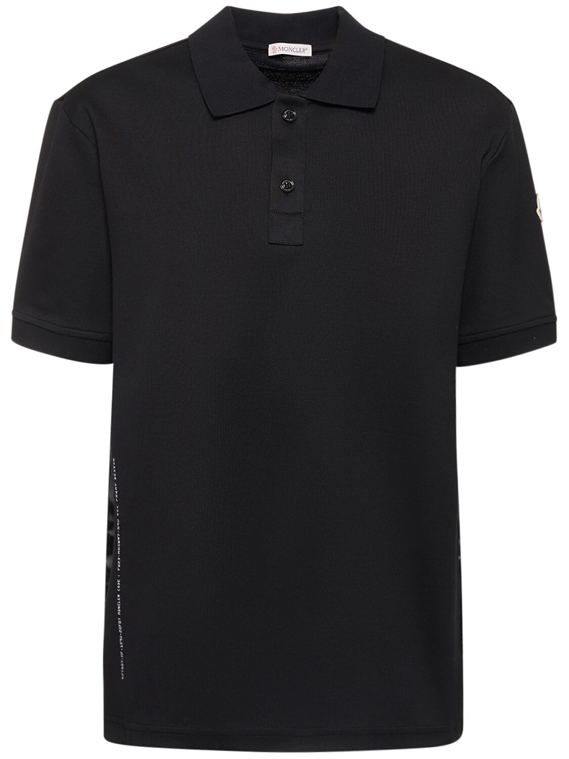 Moncler X Frgmt Cotton Piqué Polo Shirt - MONCLER GENIUS - Modalova