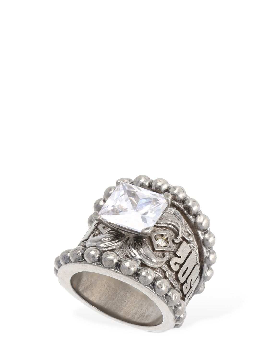 Vintage Crystal Thick Ring - DSQUARED2 - Modalova
