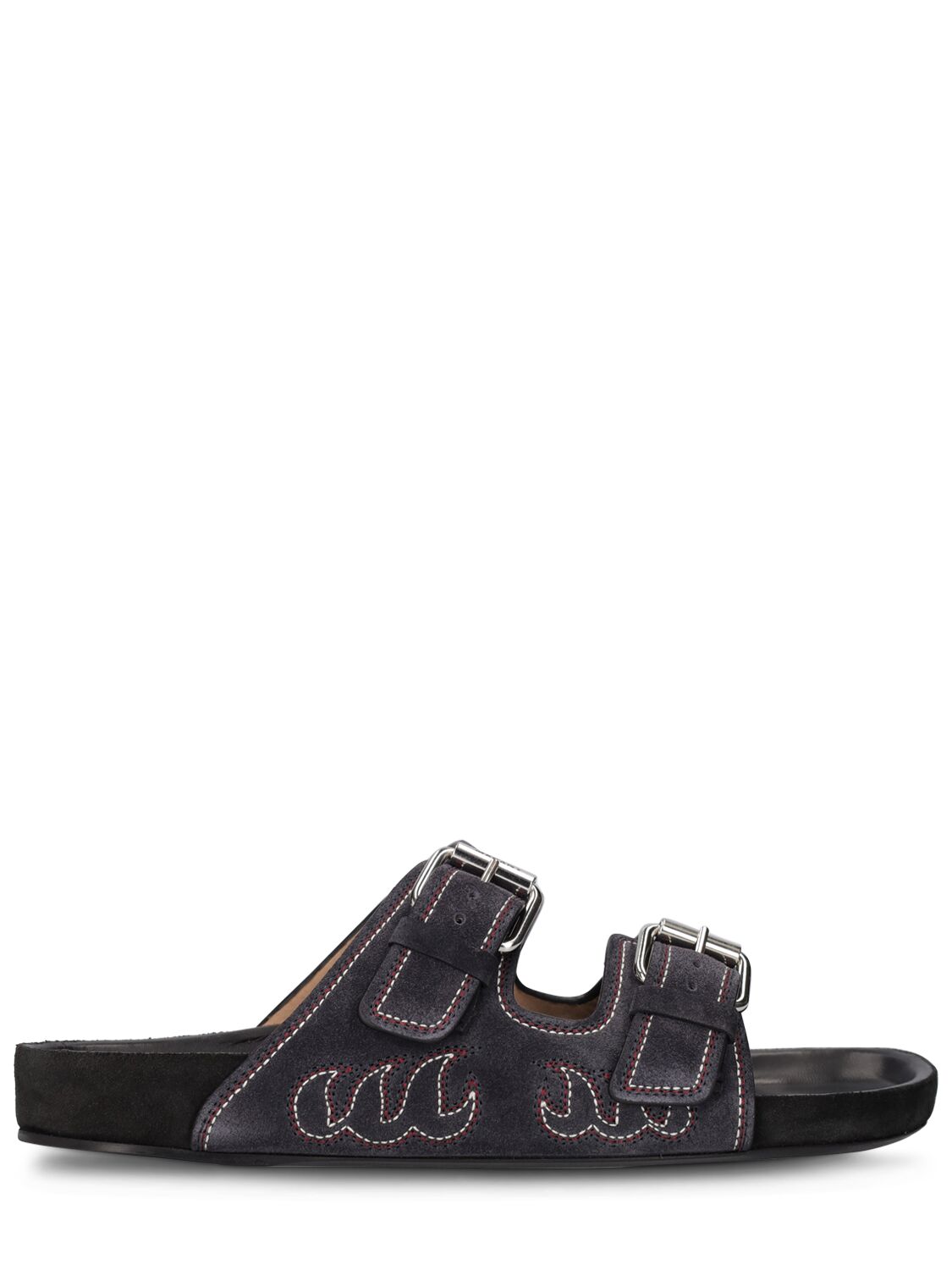 Lennyo Leather Flat Sandals - ISABEL MARANT - Modalova