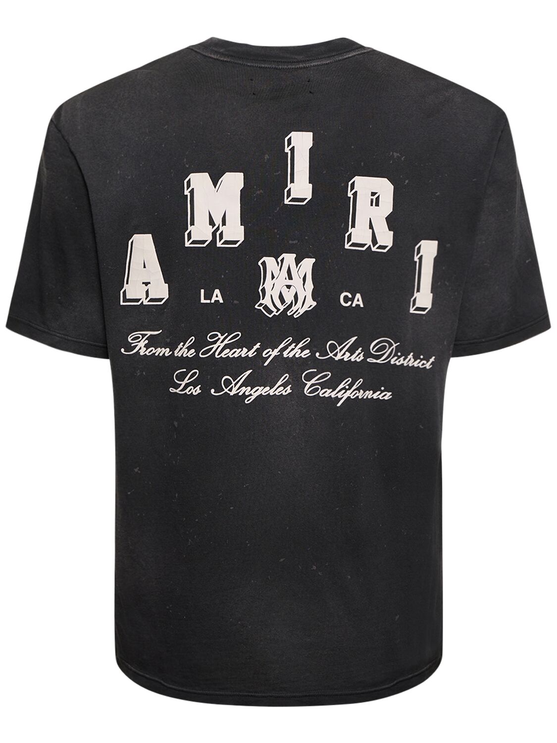 T-shirt Collegiate Effetto Vintage - AMIRI - Modalova