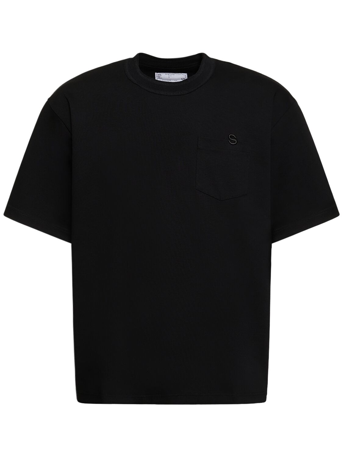 Hombre Camiseta De Algodón Jersey 2 - SACAI - Modalova
