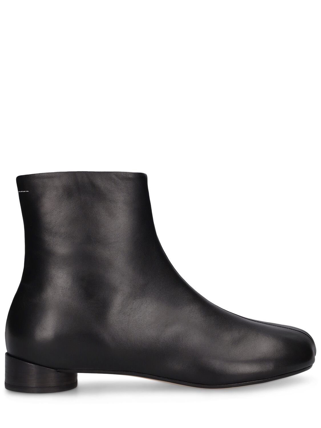 Mm Leather Boots - MM6 MAISON MARGIELA - Modalova