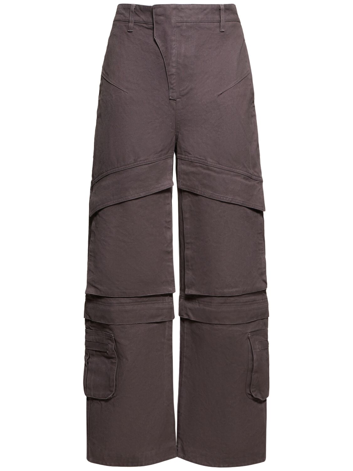 Pantaloni Cargo Larghi In Cotone - ENTIRE STUDIOS - Modalova