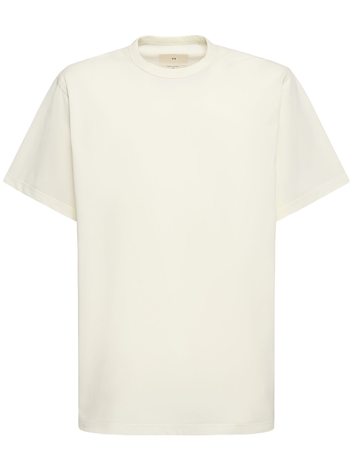 Premium Cotton Short Sleeve T-shirt - Y-3 - Modalova