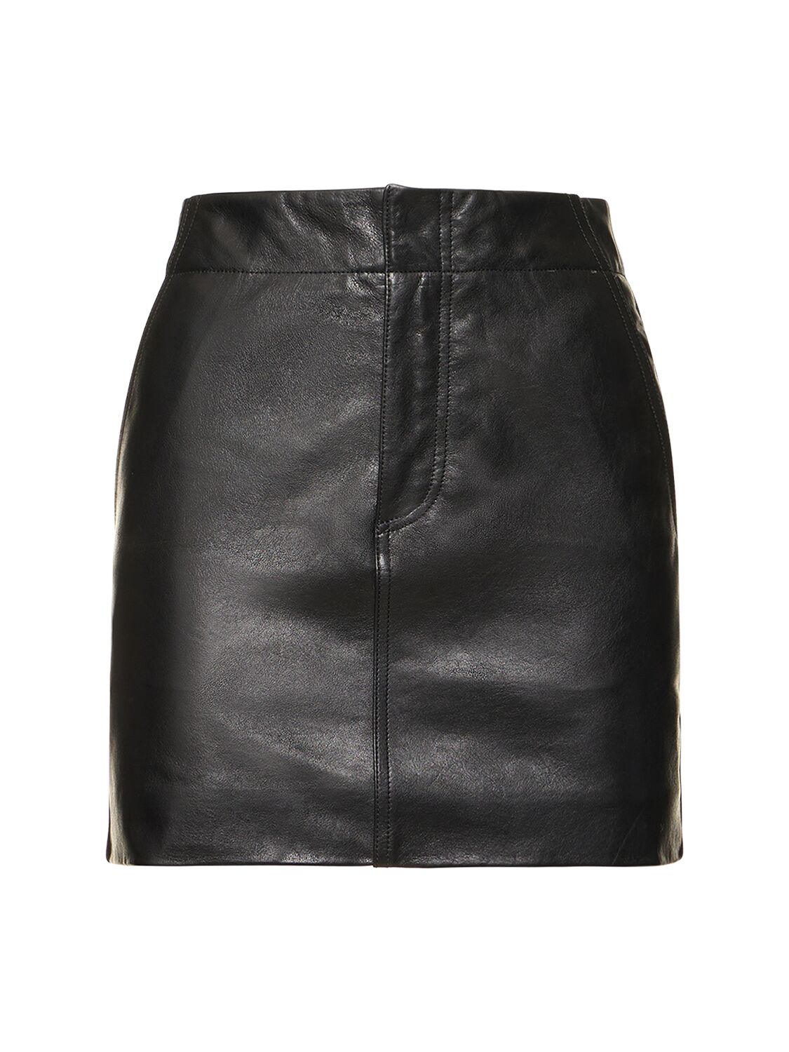 Leather Mini Skirt - GAUCHERE - Modalova