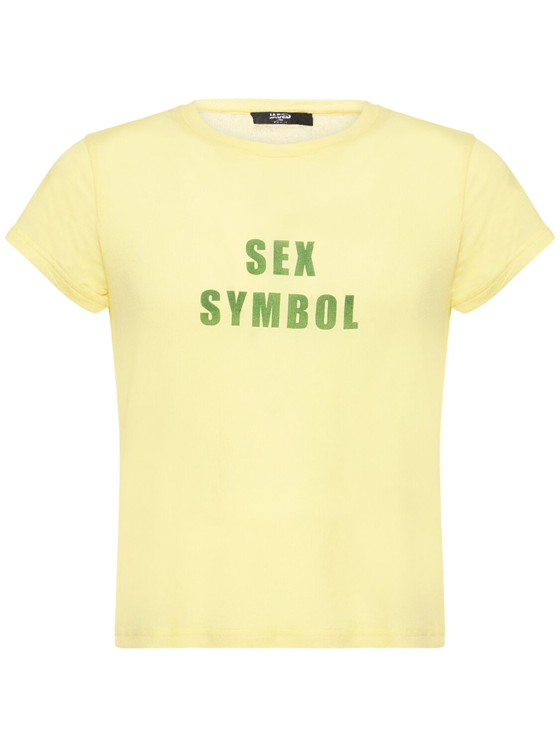 Sex Symbol Flocked Viscose T-shirt - JADED LONDON - Modalova