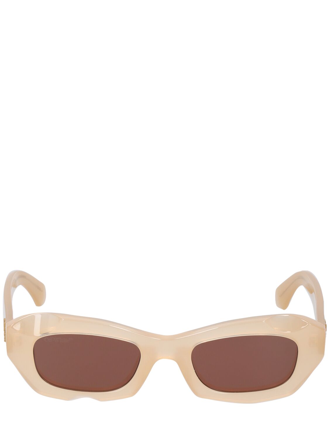 Matera Acetate Sunglasses - OFF-WHITE - Modalova