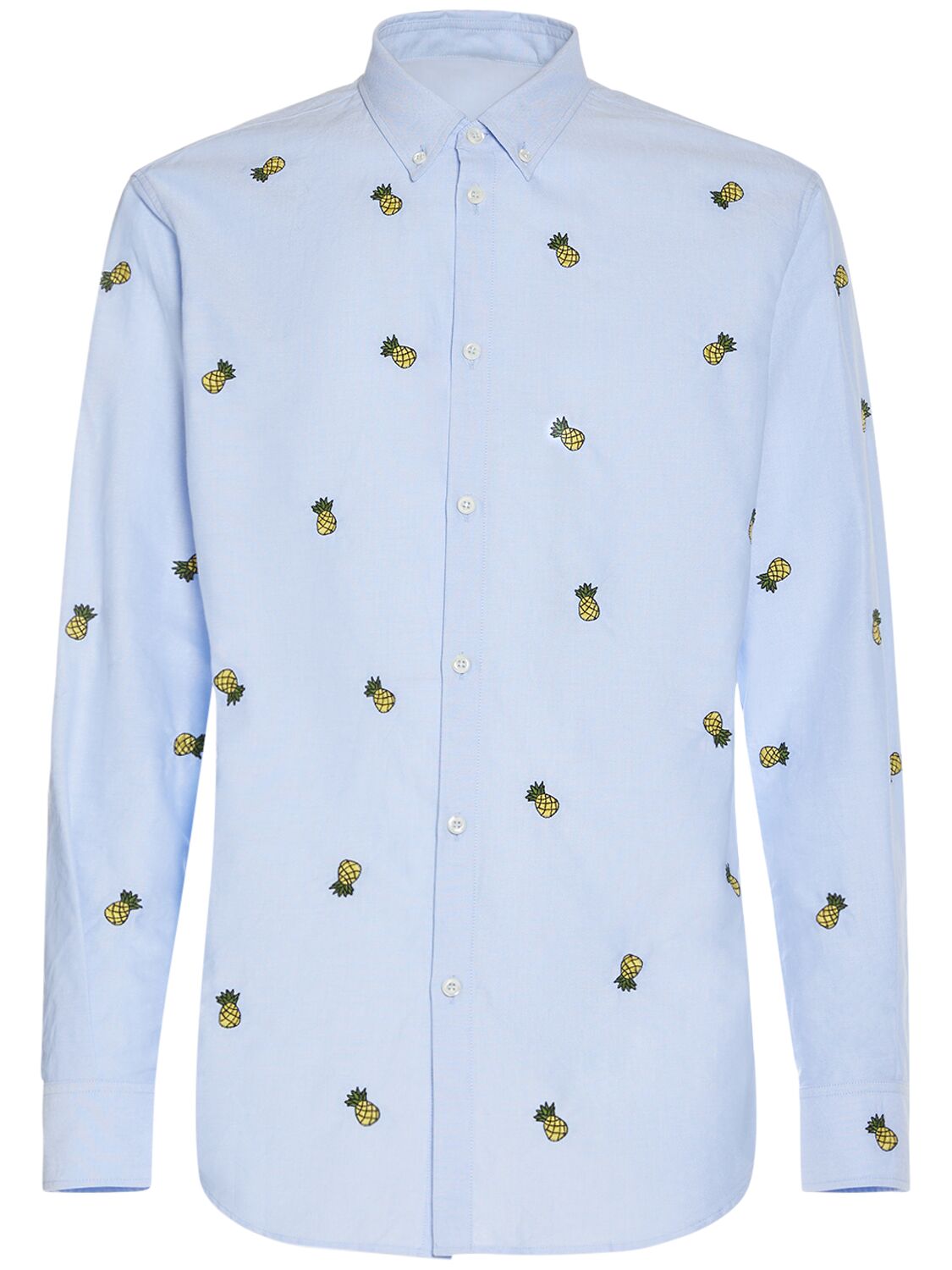 Embroidered Cotton Relaxed Shirt - DSQUARED2 - Modalova