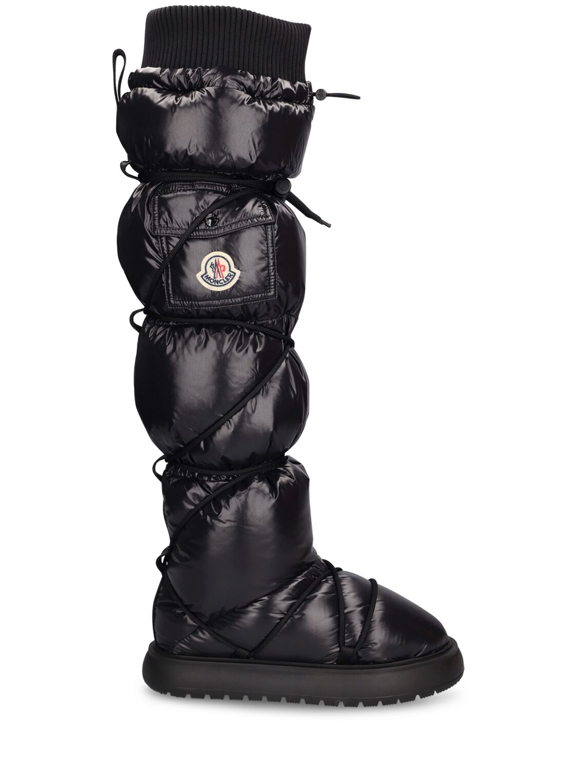 Gaia Pocket High Nylon Snow Boots - MONCLER - Modalova