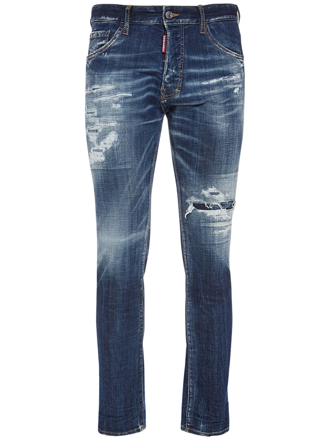 Cool Guy Fit Cotton Denim Jeans - DSQUARED2 - Modalova