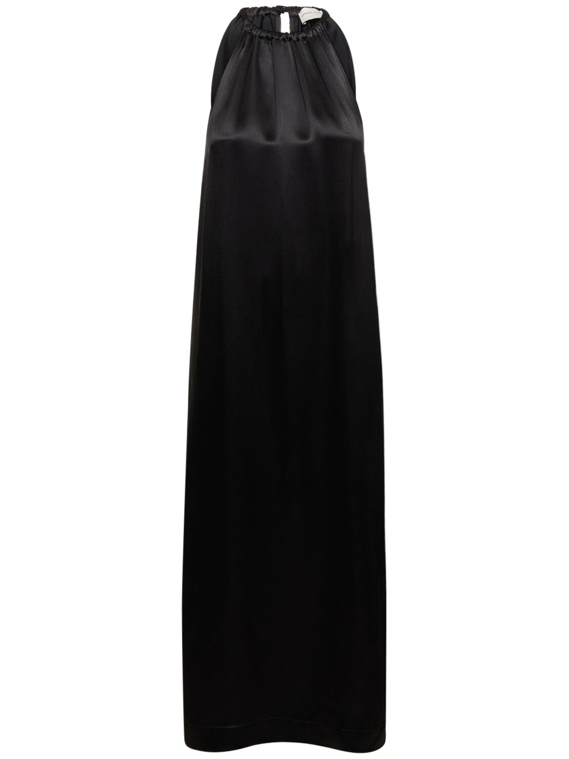 Morene Silk Blend Halter Neck Long Dress - LOULOU STUDIO - Modalova