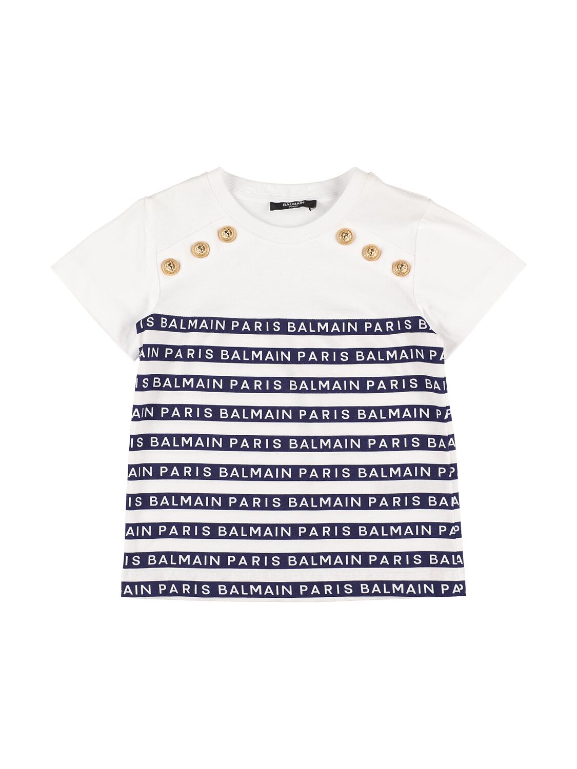 Niña Camiseta De Jersey De Algodón Orgánico / 10a - BALMAIN - Modalova