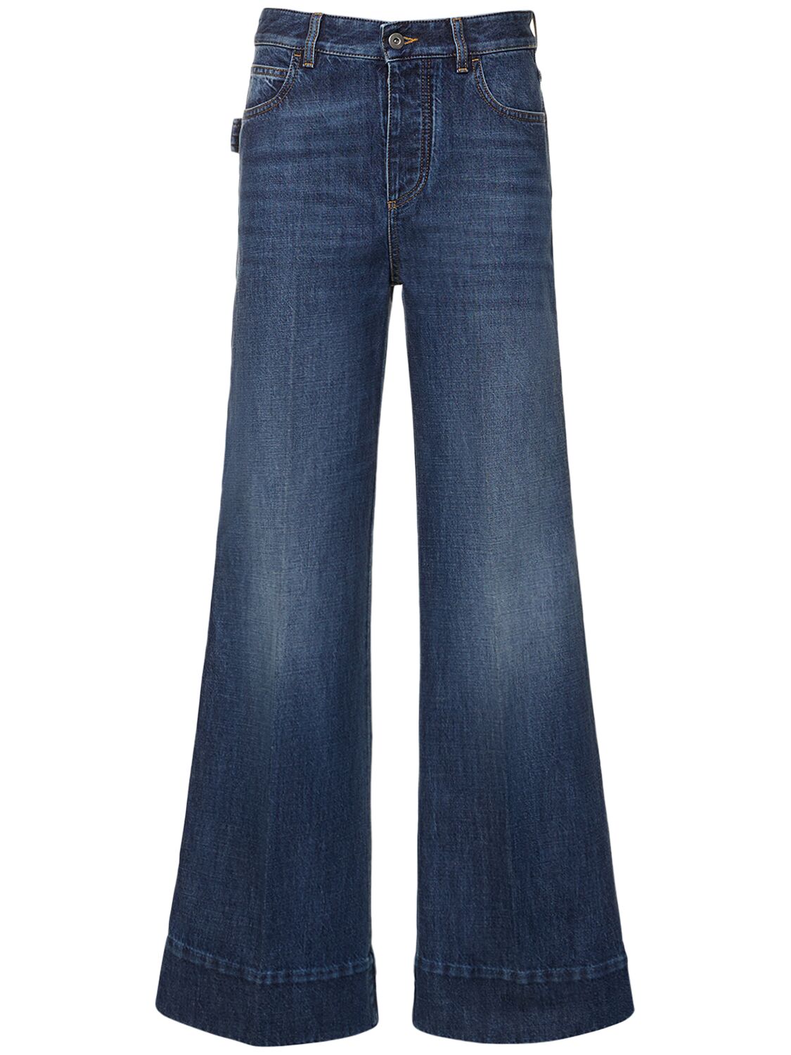 Mujer Jeans De Denim Medium Wash 36 - BOTTEGA VENETA - Modalova