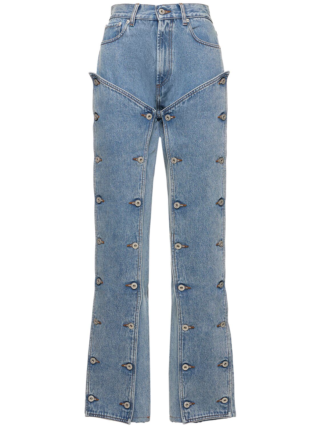 Mujer Jeans Rectos De Denim 26 - Y/PROJECT - Modalova