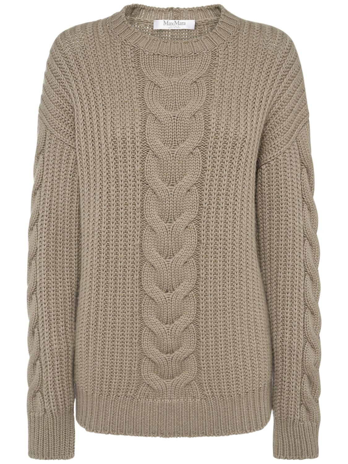 Acciaio1234 Cotton Rib Knit Sweater - MAX MARA - Modalova