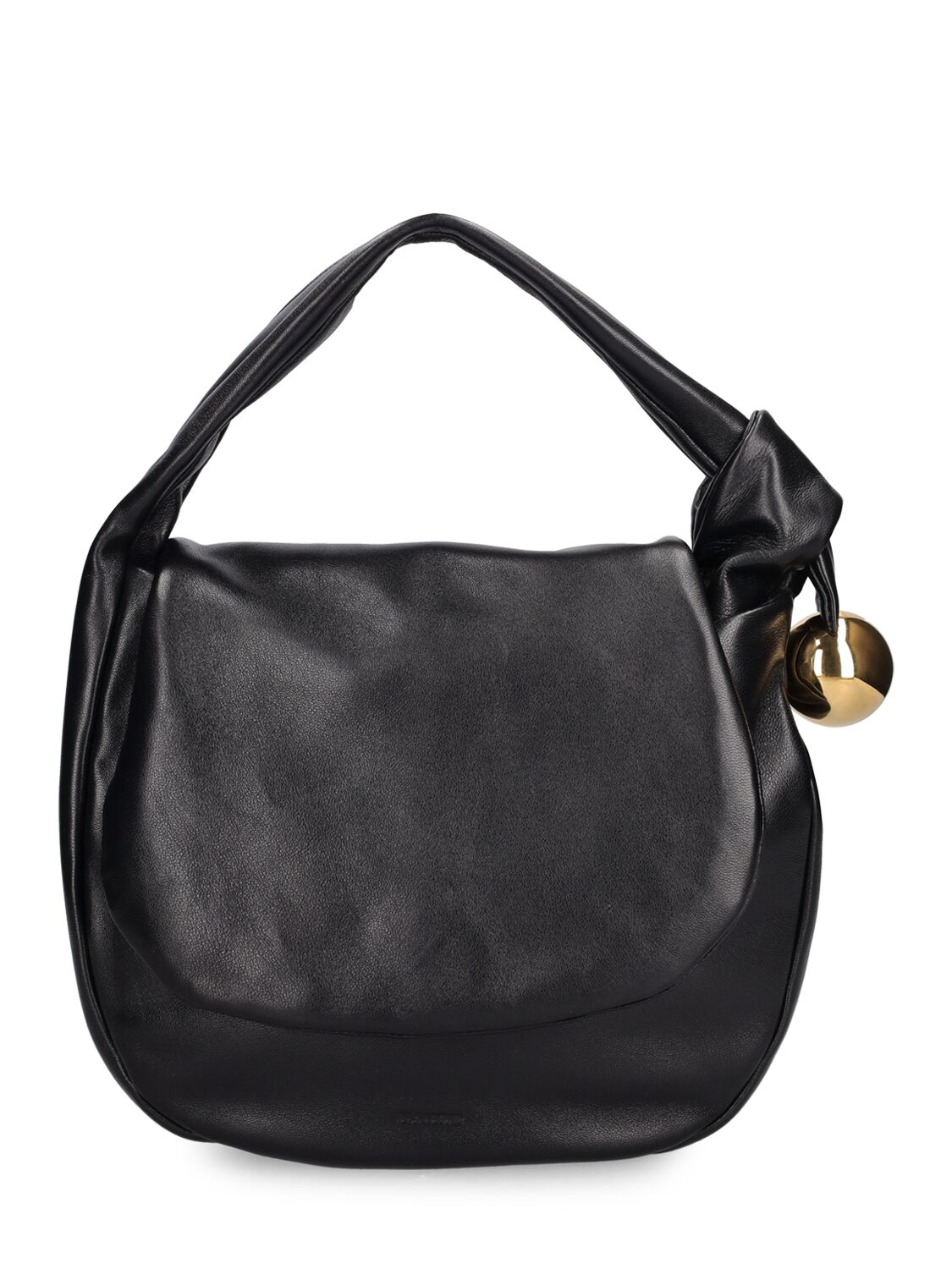 Sphere Nappa Leather Shoulder Bag - JIL SANDER - Modalova