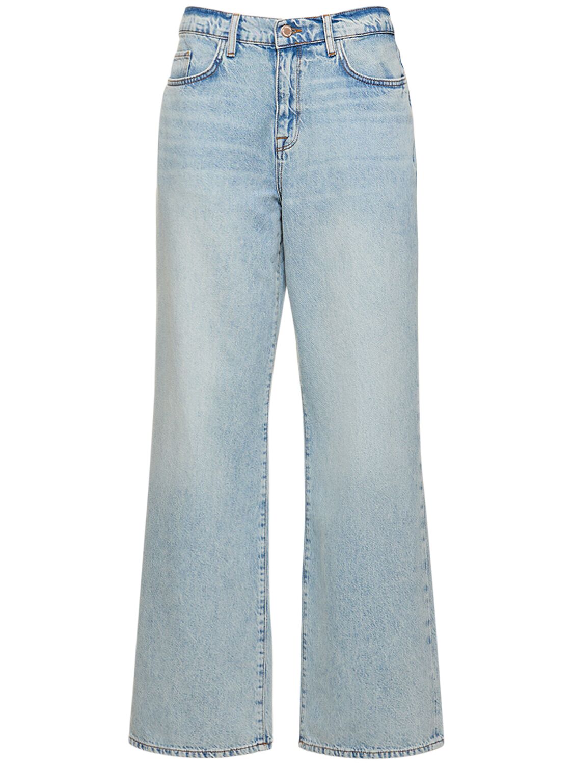 Ms. Miley Mid-rise Baggy Cotton Jeans - TRIARCHY - Modalova