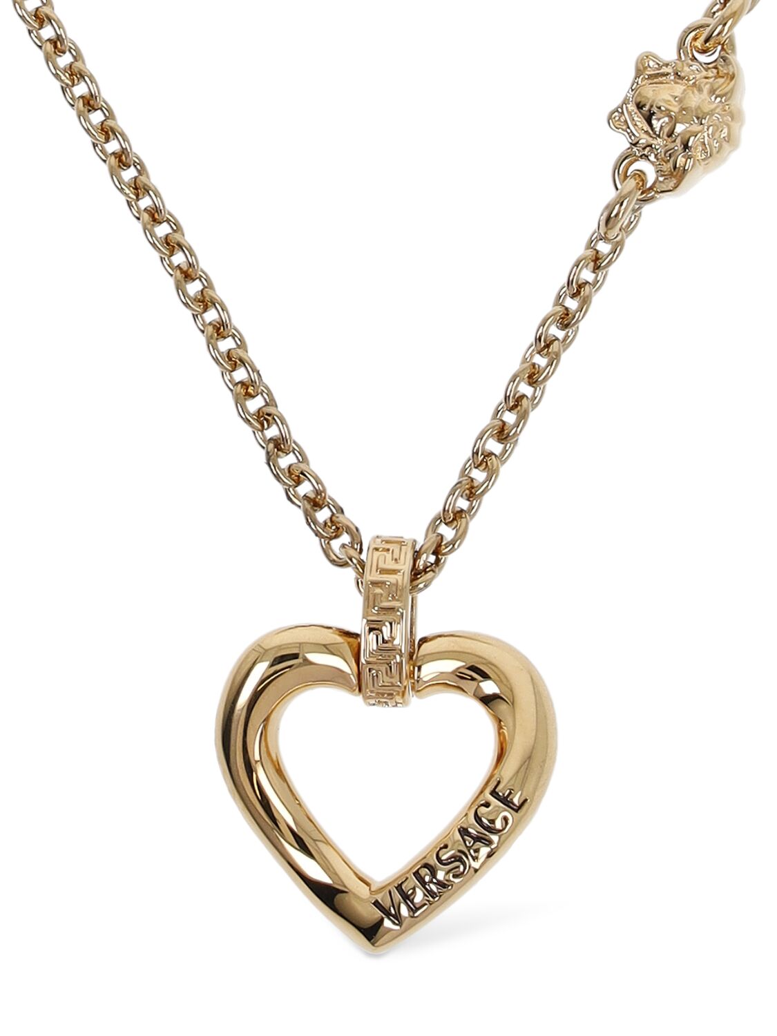 Heart Shaped Collar Necklace - VERSACE - Modalova