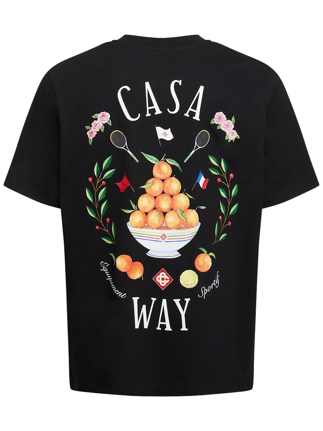 T-shirt Aus Baumwolle „casa Way“, Lvr Exclusive - CASABLANCA - Modalova