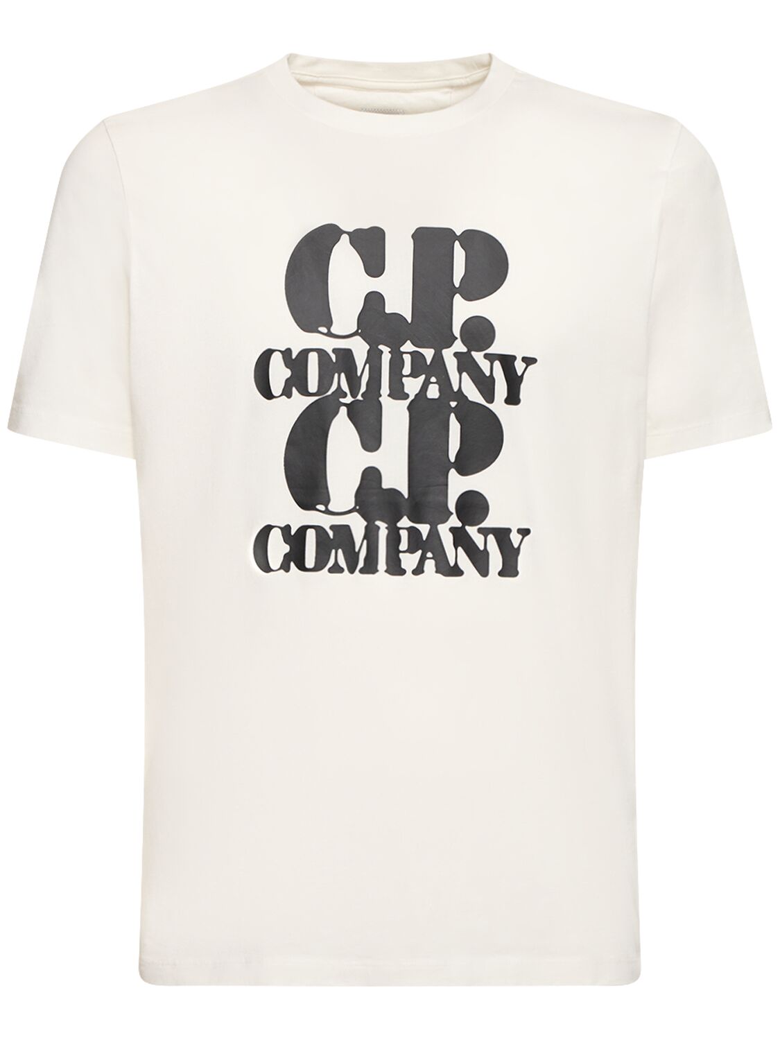 T-shirt Con Stampa - C.P. COMPANY - Modalova