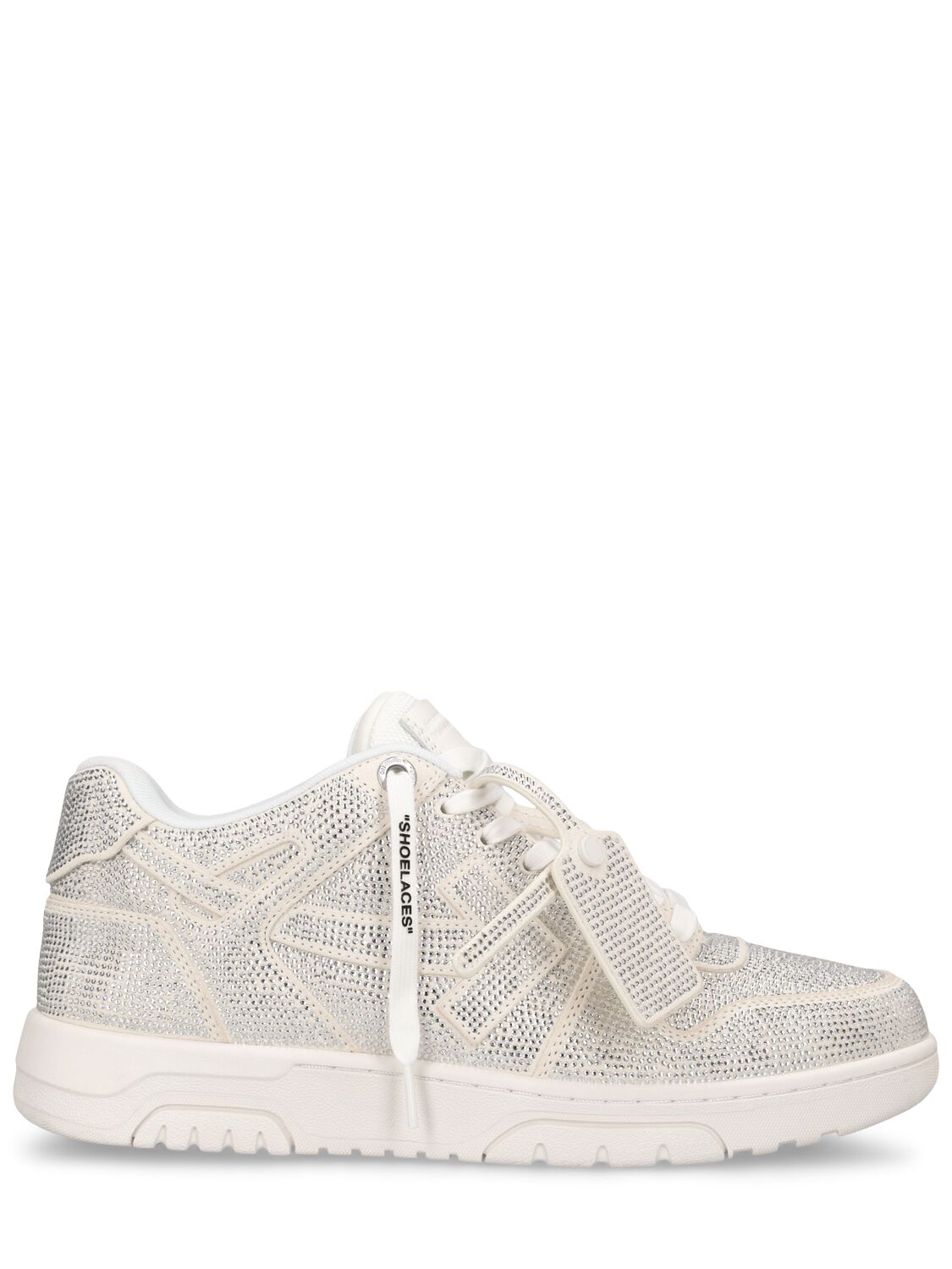Mm Hohe Strass-sneakers „out Of Office“ - OFF-WHITE - Modalova