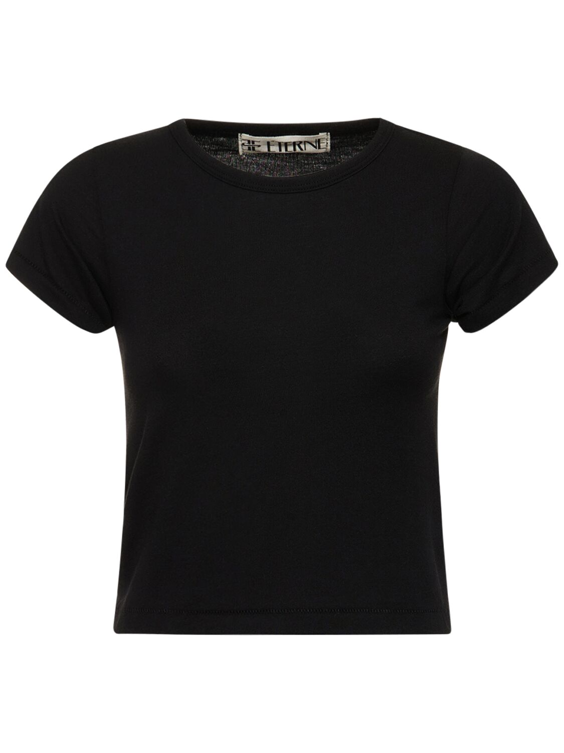 Mujer Camiseta De Algodón Stretch Xs - ÉTERNE - Modalova