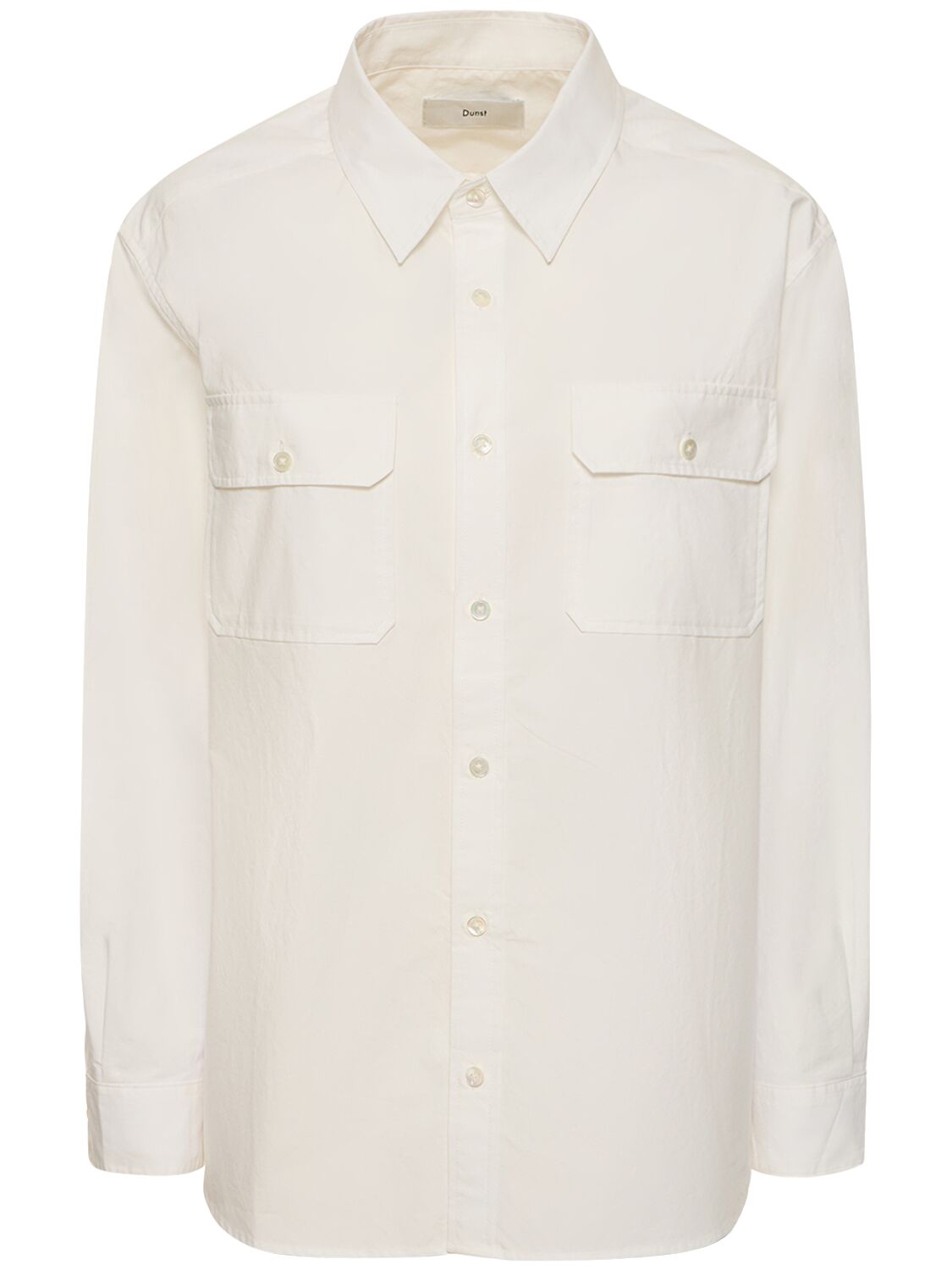 Out Pocket Cotton Shirt - DUNST - Modalova