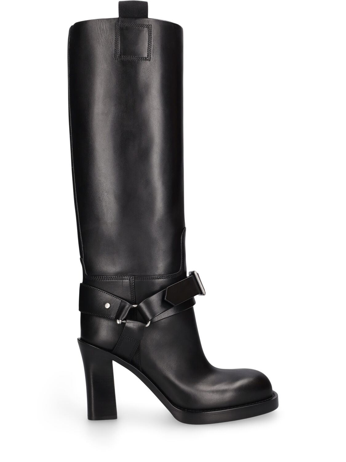 Mm Lf Stirrup Leather Tall Boots - BURBERRY - Modalova