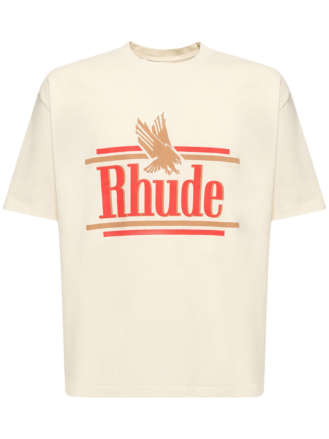Raglan-t-shirt Aus Baumwolle „ Rossa“ - RHUDE - Modalova