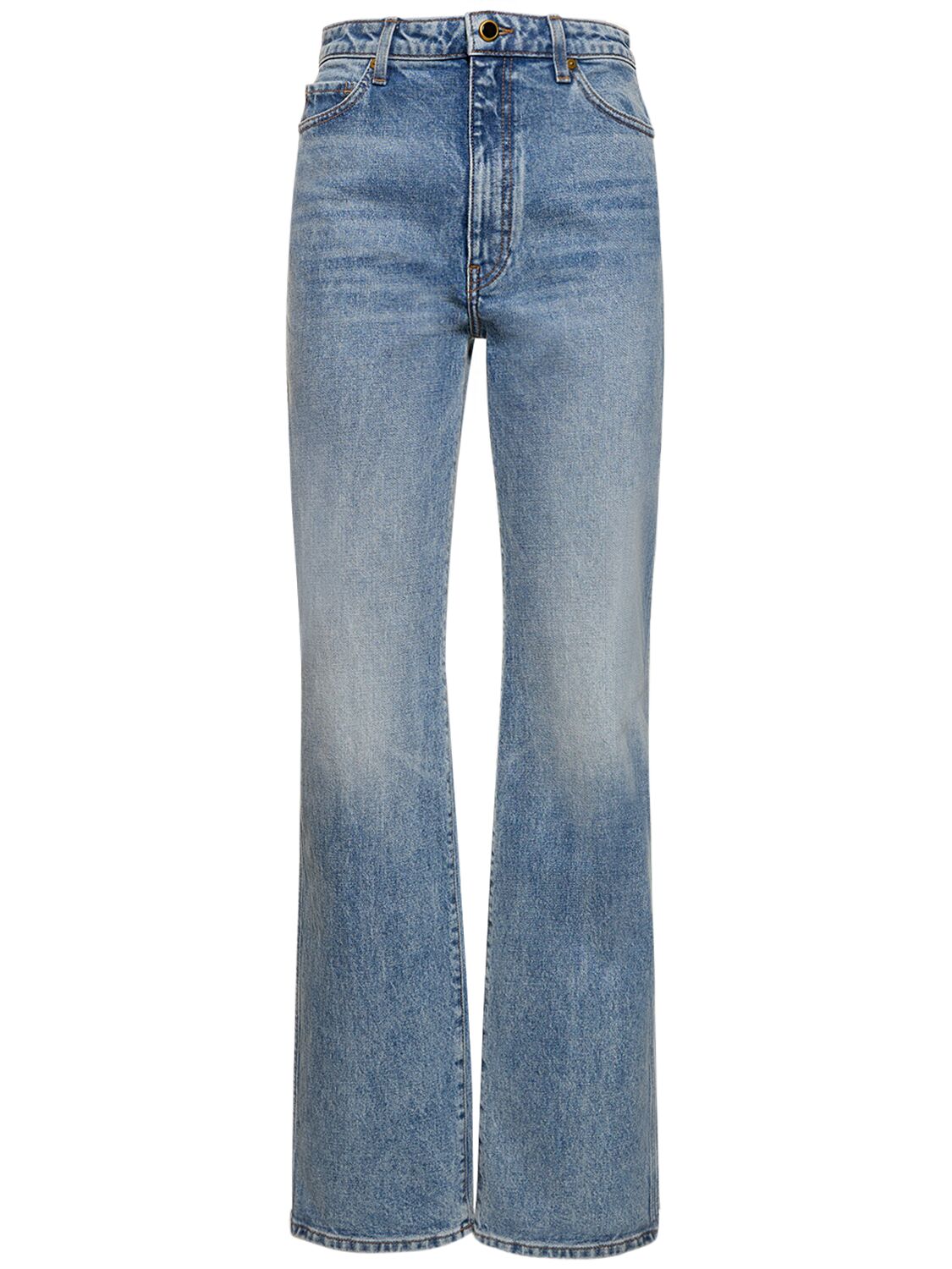 Mujer Jeans Rectos Con Talle Alto 25 - KHAITE - Modalova