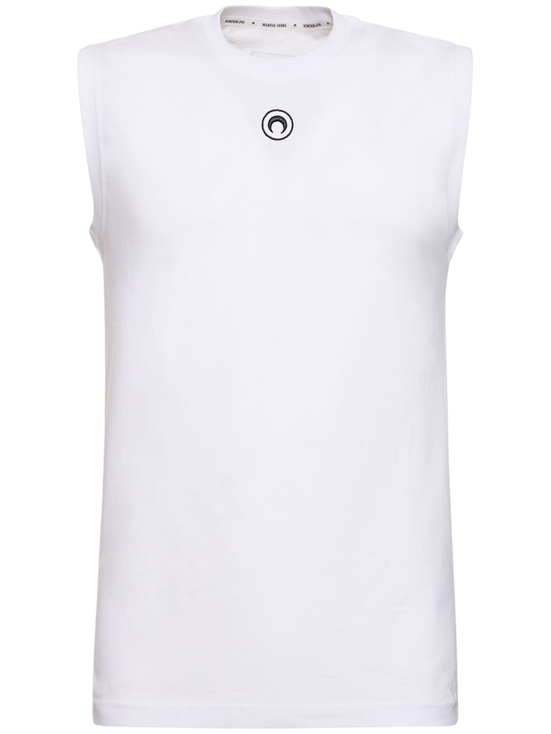 Hombre Camiseta De Jersey De Algodón Orgánico Con Logo Xs - MARINE SERRE - Modalova
