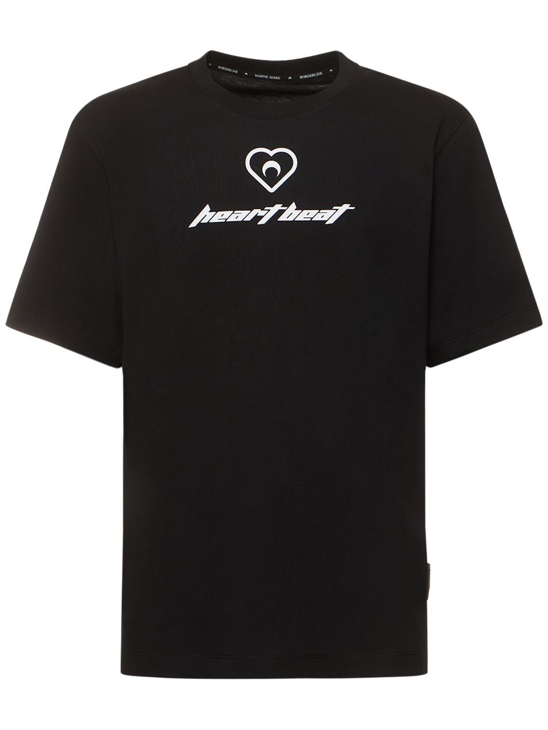 Hombre Camiseta De Algodón Jersey Estampada Xs - MARINE SERRE - Modalova