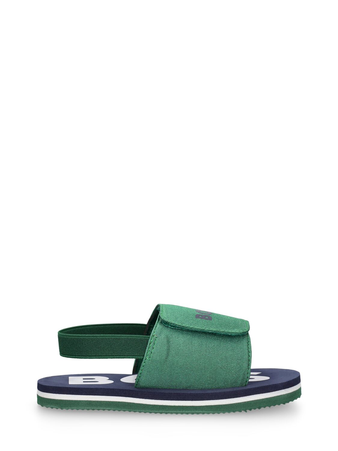 Sandaletten Mit Elastischem Riemen Und Logo - BOSS - Modalova