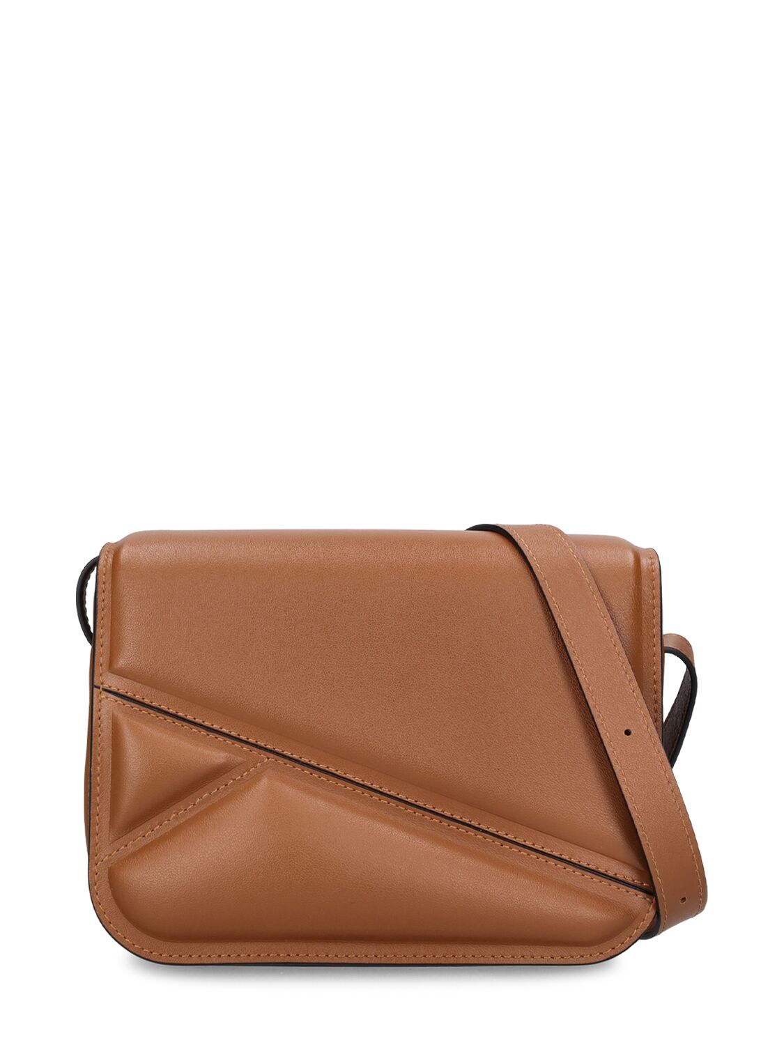 Medium Oscar Trunk Leather Shoulder Bag - WANDLER - Modalova