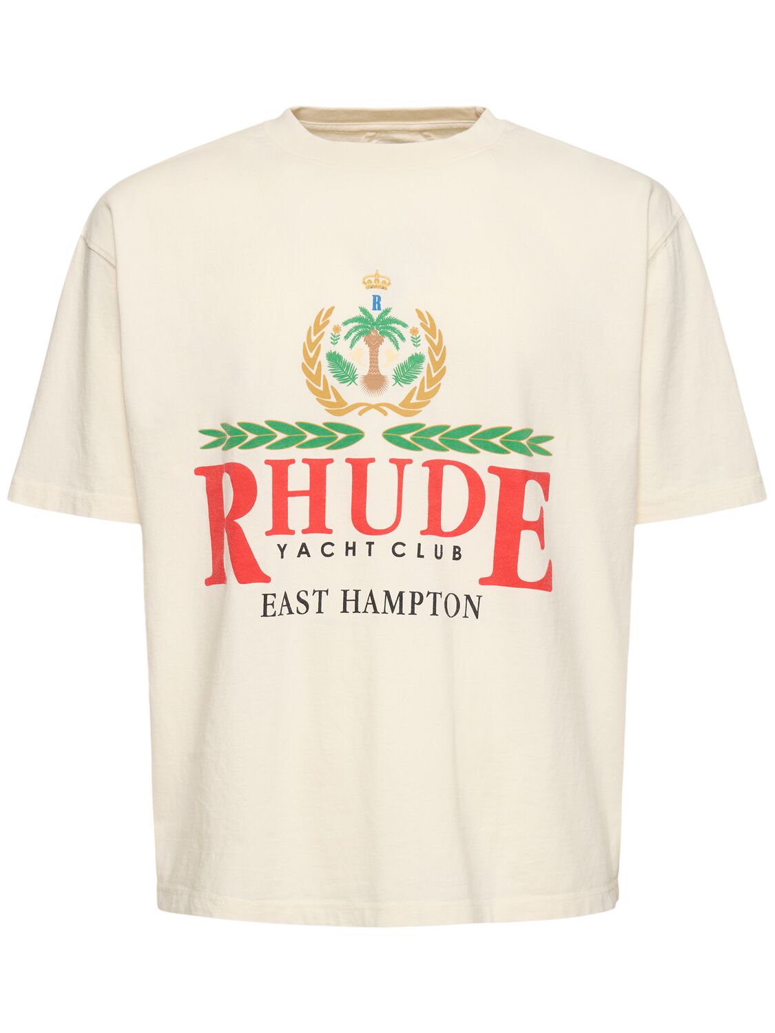 Hombre Camiseta East Hampton Crest S - RHUDE - Modalova
