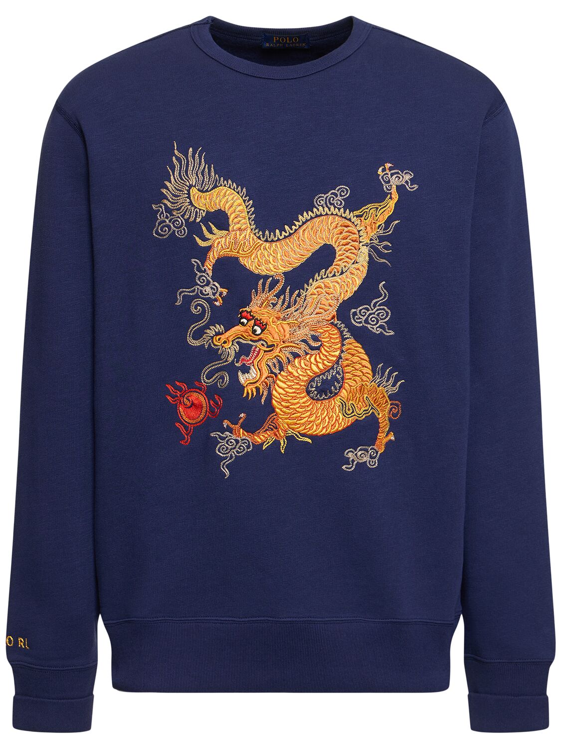 Dragon Embroidery Sweatshirt - POLO RALPH LAUREN - Modalova