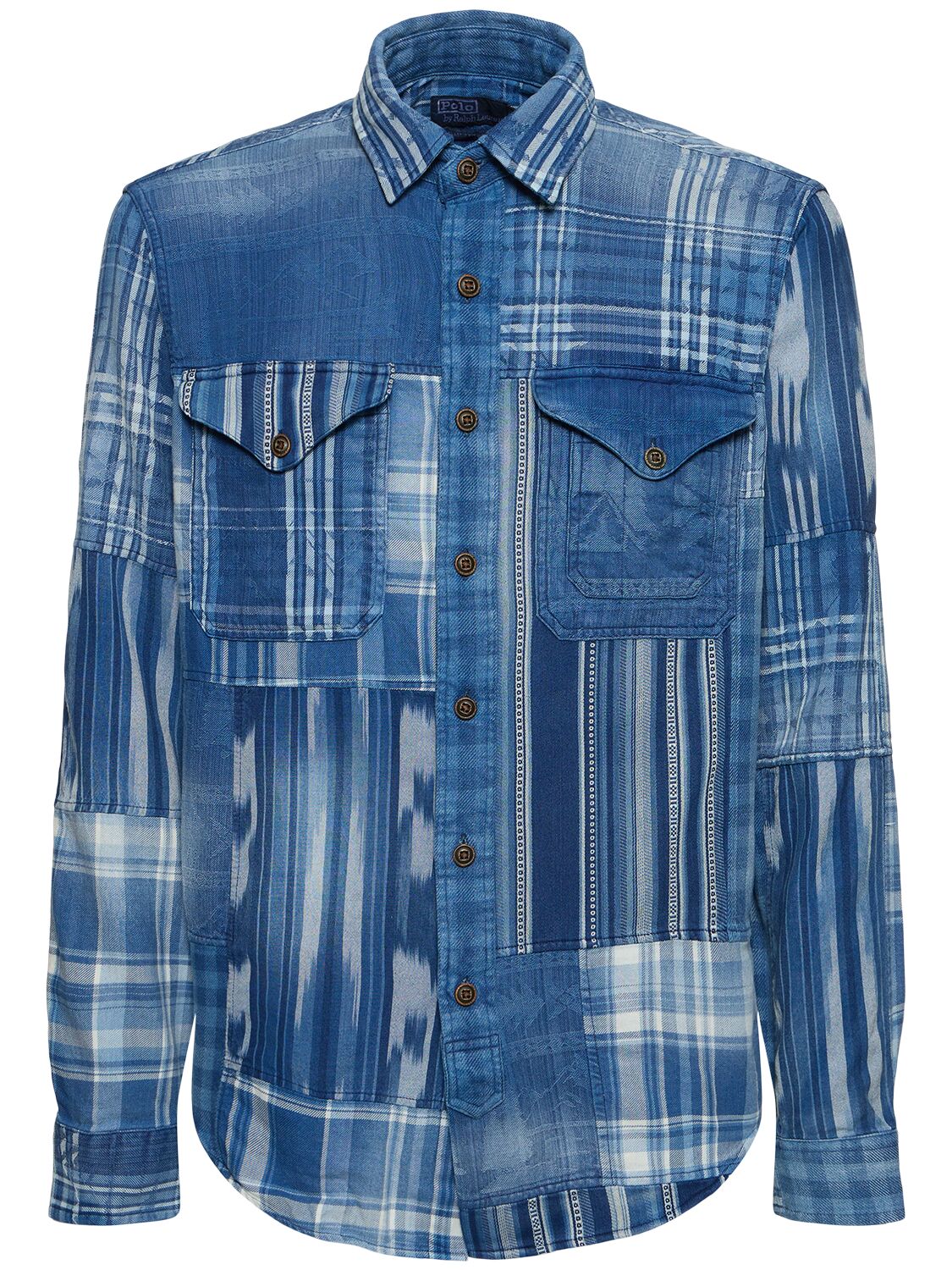 Outdoor Flannel Patchwork Shirt - POLO RALPH LAUREN - Modalova